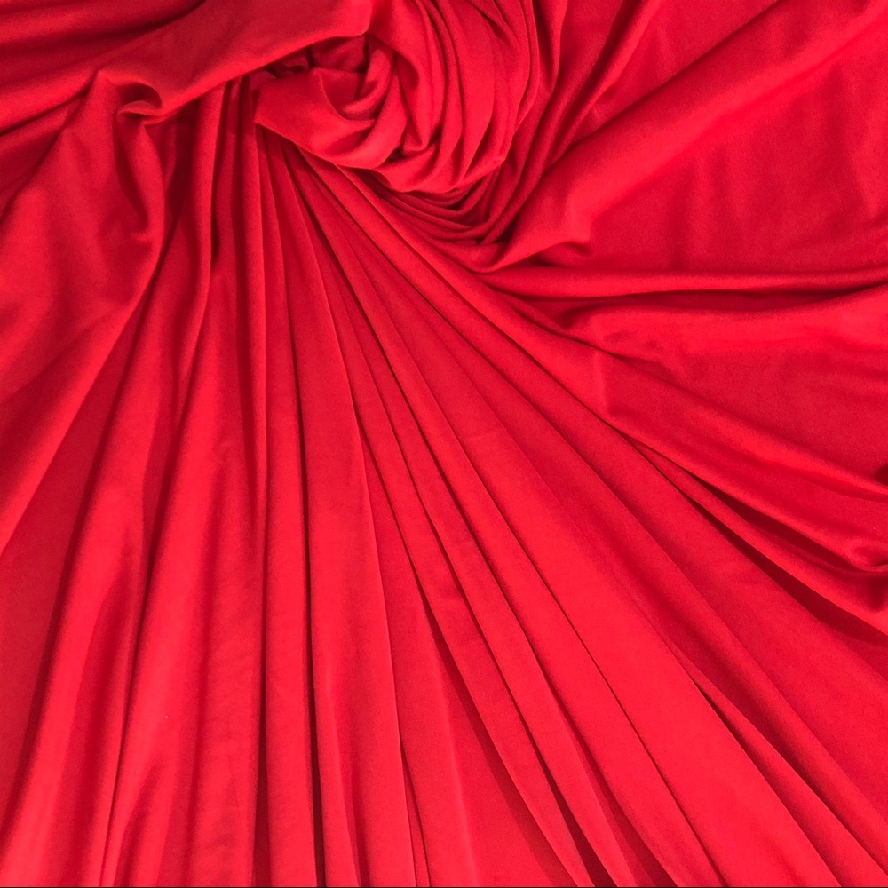 Red Spandex Fabric ❣️❤️🌹